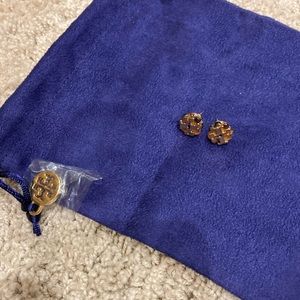 Tortoise Tory Burch earrings